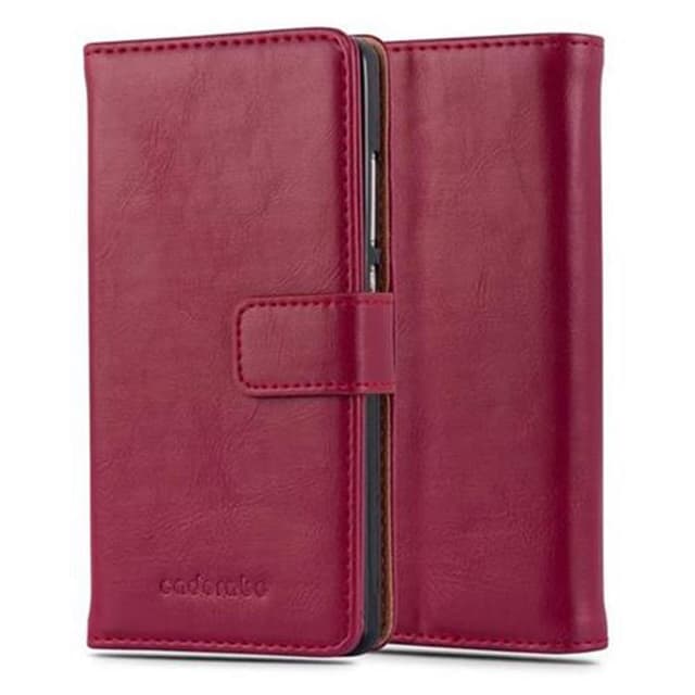 Custodia Libro Cadorabo Per Huawei P8 Lite 2015 – Portafoglio In Similpelle Nera E Marrone Con Chiusura Magnetica E Vani Carte - 4