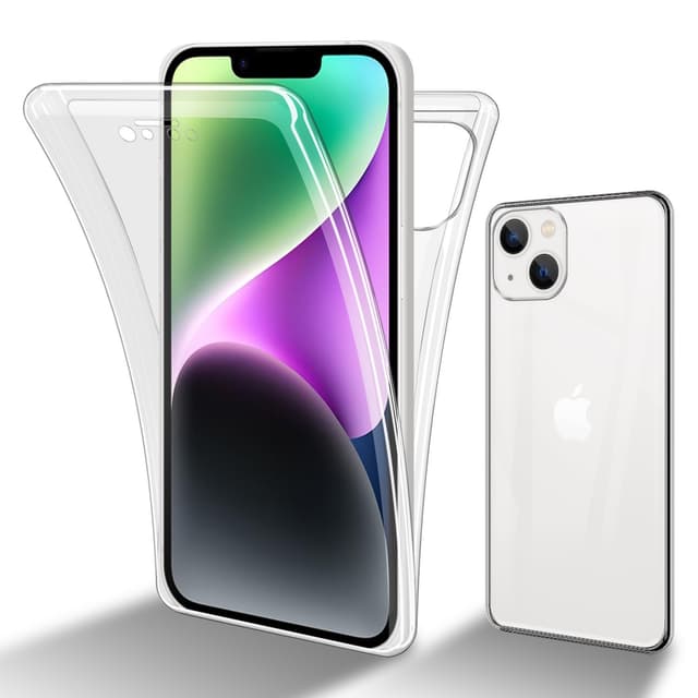 iPhone 14 PLUS Suojakuori Case Cover (Läpinäkyvä)