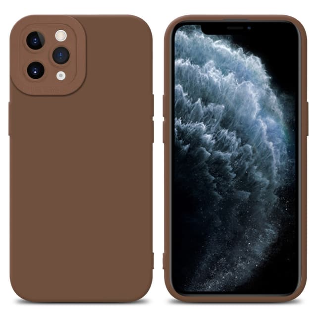 iPhone 11 PRO MAX Skal Fodral Case (Brun)