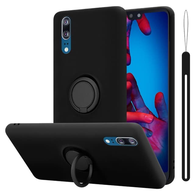 Huawei P20 Suojakuori Case Kotelo (Musta)