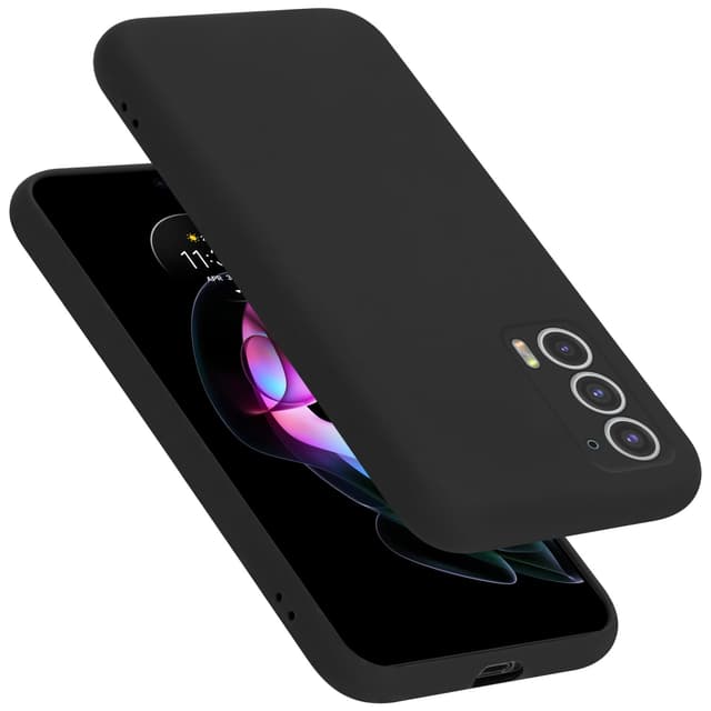 Motorola EDGE 20 Suojakuori Kotelo Case (Musta)