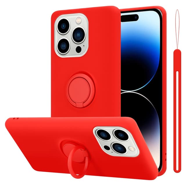 iPhone 14 PRO MAX Cover Etui Case (Rød)
