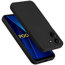 Xiaomi Poco C65 Suojakuori Kotelo Case (Musta)