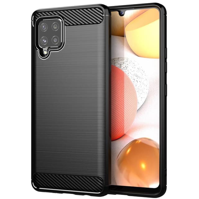 Suojakuori Samsung Galaxy A42 4G Kotelo (Musta)