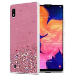 Samsung Galaxy A10 / M10 Skal Fodral Case (Rose)