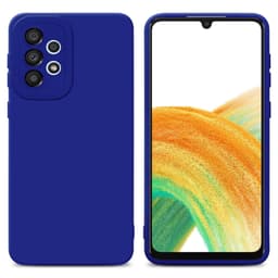 Samsung Galaxy A33 5G Skal Fodral Case (Blå)