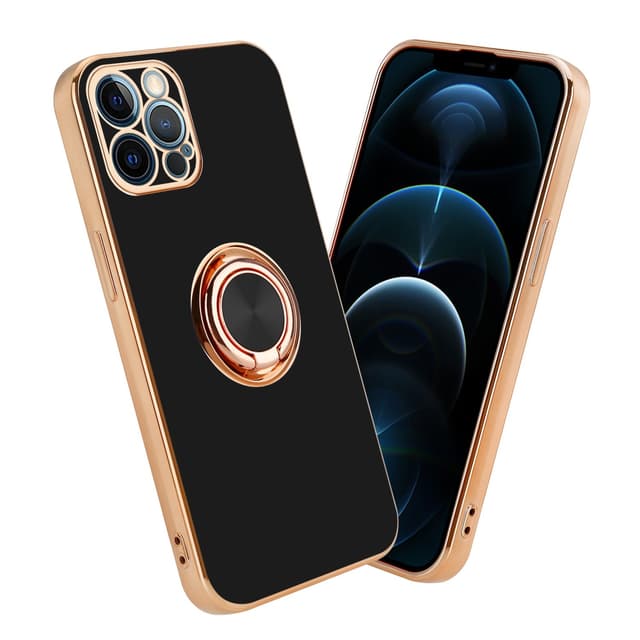 iPhone 12 PRO Cover Etui Case (Sort)