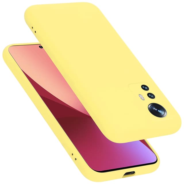 Xiaomi 12 / 12X Skal Fodral Case (Gul)
