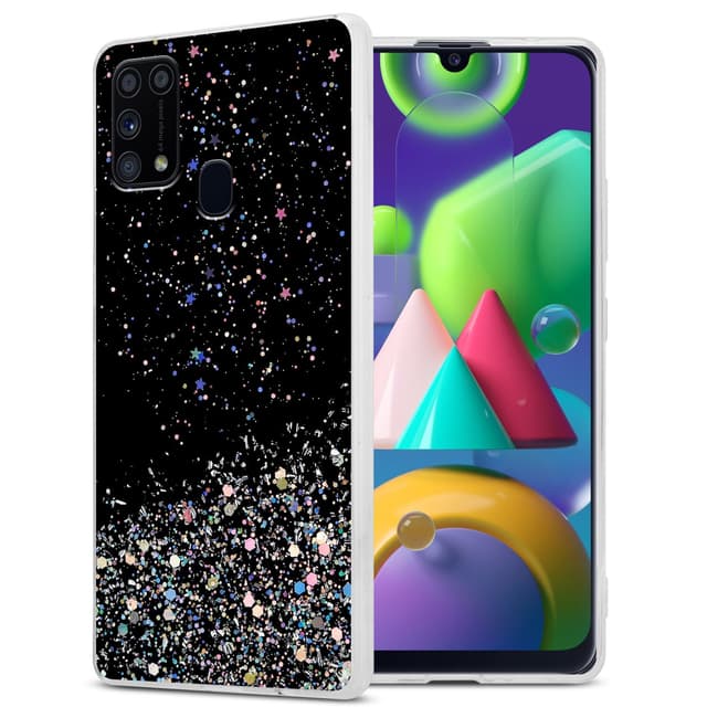 Samsung Galaxy M31 Suojakuori Kotelo (Musta)