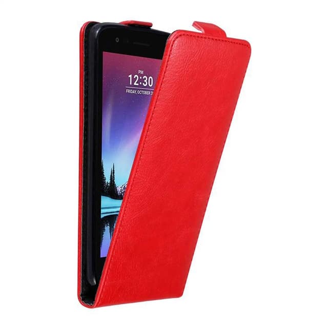 LG K4 2017 Flipfodral Skal (Röd)