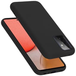 Samsung Galaxy A72 4G / 5G Suojakuori Kotelo (Musta)