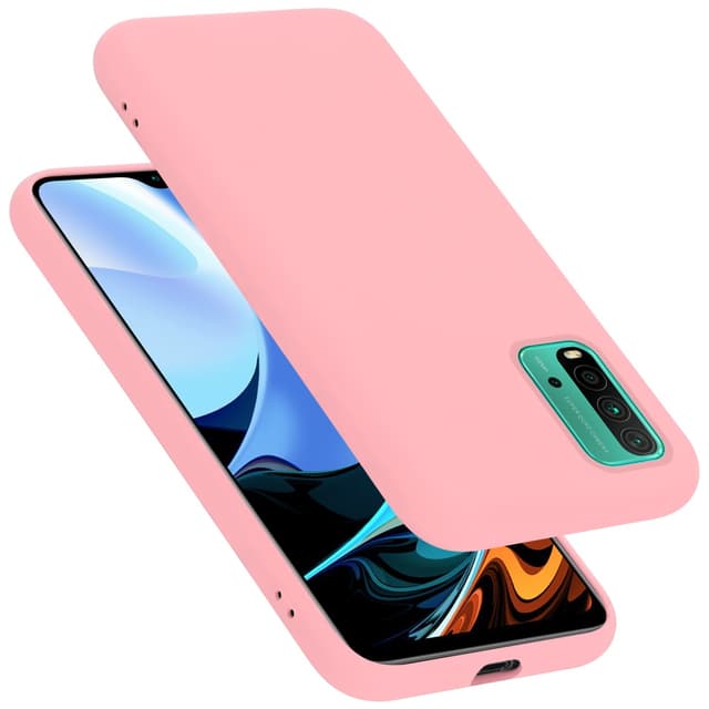Xiaomi RedMi 9T / POCO M3 silikondeksel case (rosa)