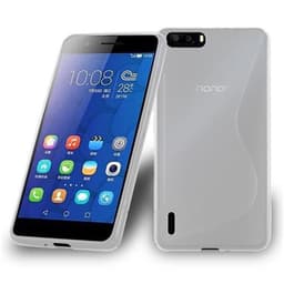 Honor 6 PLUS Suojakuori Case Cover (Läpinäkyvä)