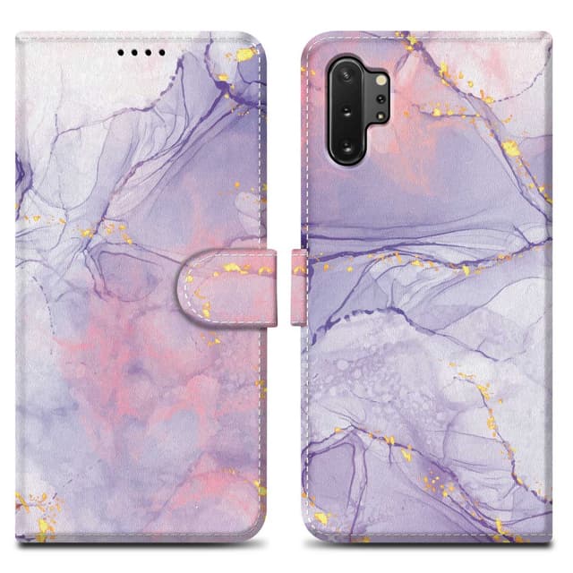 Samsung Galaxy NOTE 10 PLUS Pungetui Cover Case (Lilla)