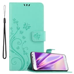 Samsung Galaxy S4 Plånboksfodral Skal (Turkos)