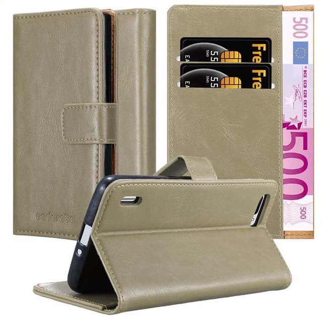 Cover Honor 6 PLUS Etui Case (Brun)