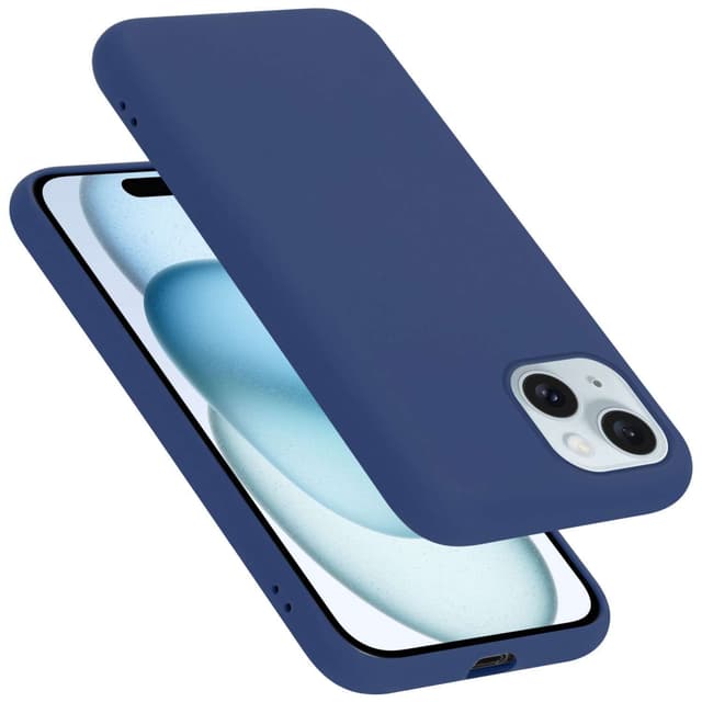 iPhone 15 Cover Etui Case (Blå)
