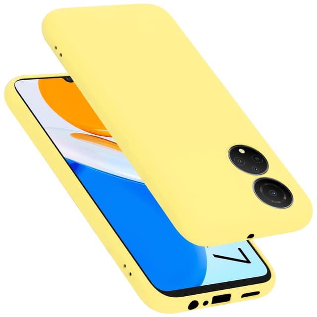 Honor X7 Skal Fodral Case (Gul)