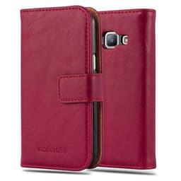Cover Samsung Galaxy J1 2015 Etui Case (Rød)