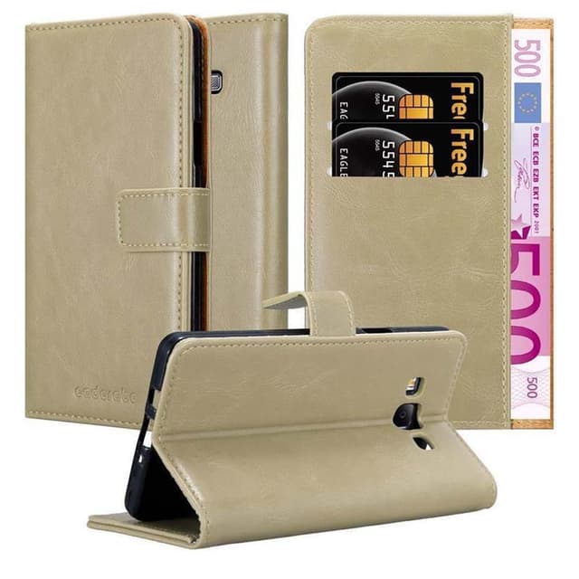 Cover Samsung Galaxy A7 2015 Etui Case (Brun)