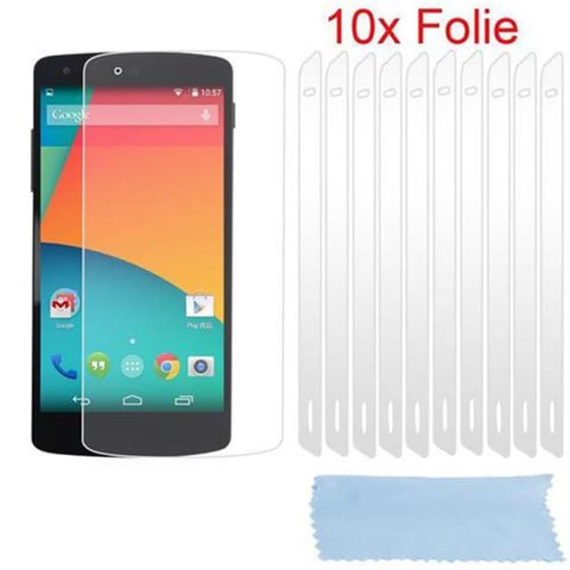 LG Google NEXUS 5 10x Skjermbeskytter Skärmskydd