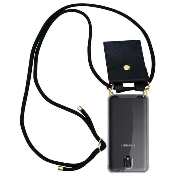 Samsung Galaxy NOTE 3 Skal Fodral Kedja (Svart)