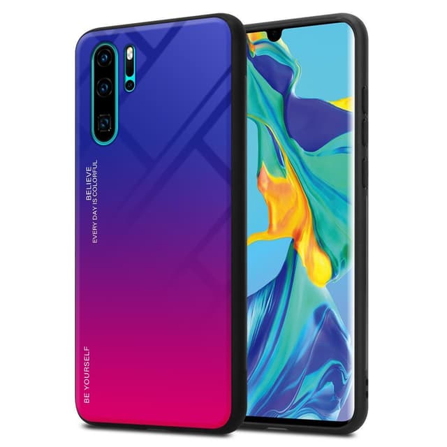 Huawei P30 PRO Skal Fodral Case (Svart)