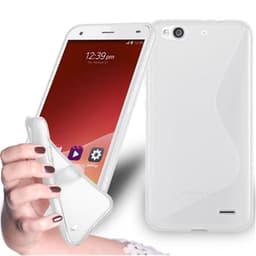 ZTE Blade S6 LUX Suojakuori Case Cover (Läpinäkyvä)
