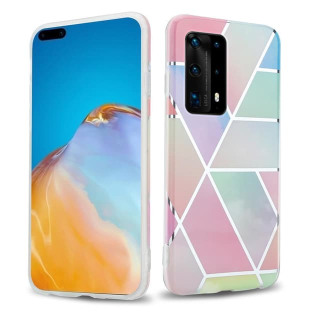 Huawei P40 PRO / P40 PRO+ Pungetui Cover Case (Lyserød)