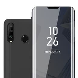 Suojakuori Huawei P30 LITE Lompakkokotelo (Musta)