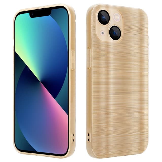 iPhone 13 MINI Skal Fodral Case (Guld)