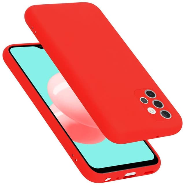 Samsung Galaxy A32 4G Suojakuori Kotelo (Punainen)