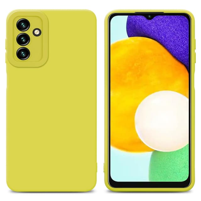 Samsung Galaxy A13 5G Suojakuori Kotelo (Keltainen)