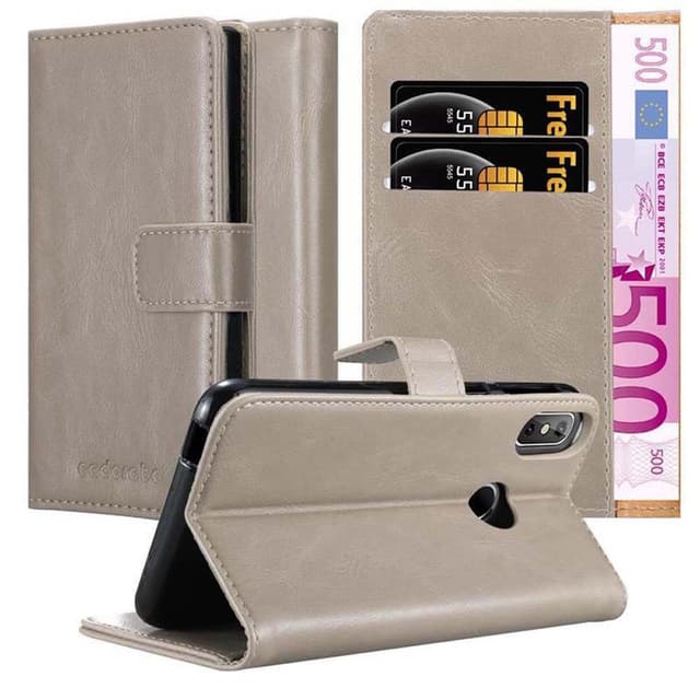 Cubot J3 PRO lommebokdeksel etui (brun)