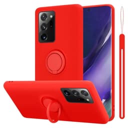 Skal Samsung Galaxy NOTE 20 ULTRA Fodral Case (Röd)
