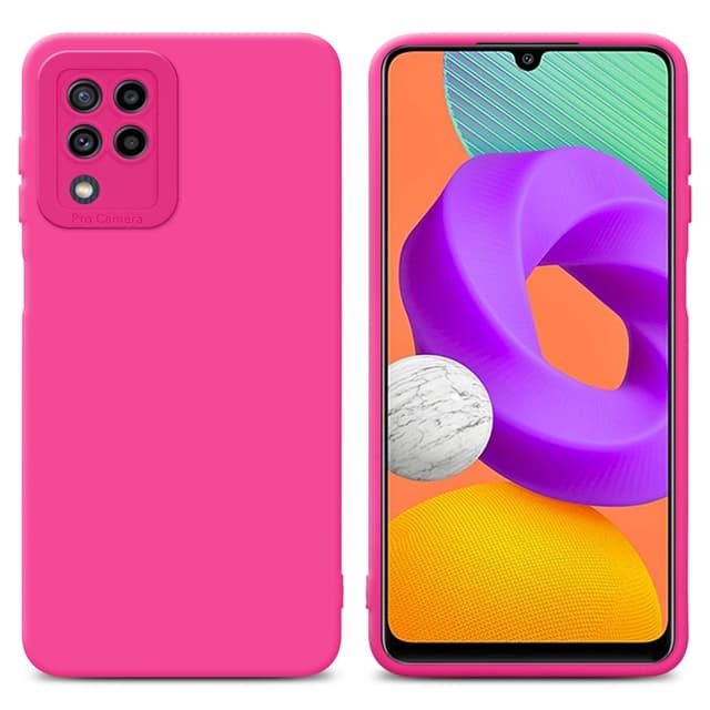 Samsung Galaxy M22 / M32 4G Cover Etui Case (Lyserød)