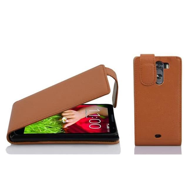 LG G2 MINI Suojakuori Lompakkokotelo (Ruskea)