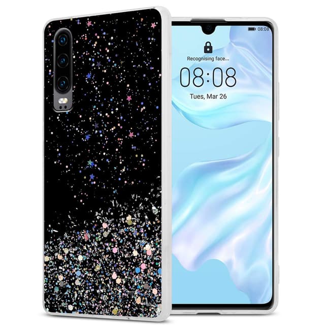 Huawei P30 Cover Etui Case (Sort)