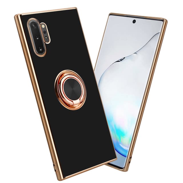 Samsung Galaxy NOTE 10 PLUS Suojakuori Kotelo (Musta)