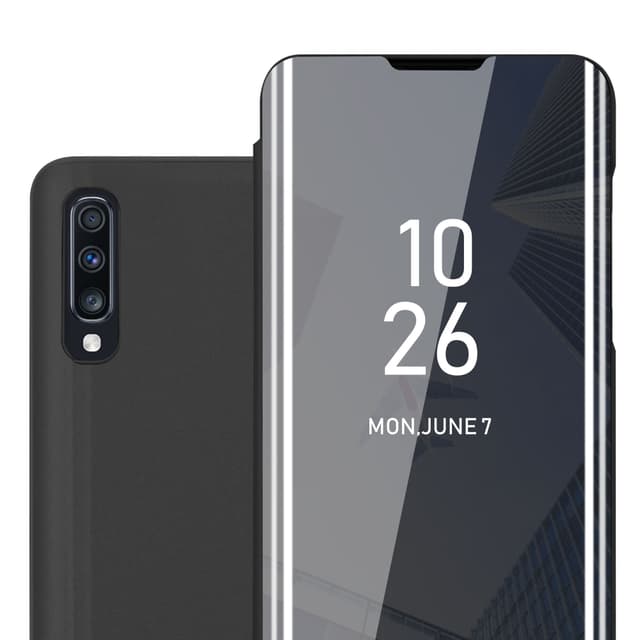 Samsung Galaxy A70 / A70s Plånboksfodral Skal (Svart)