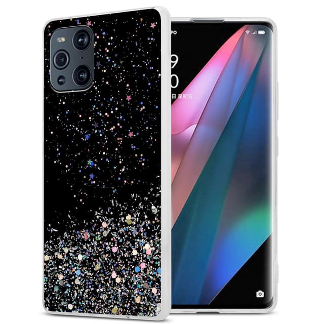 Oppo FIND X3 PRO Skal Fodral Case (Svart)