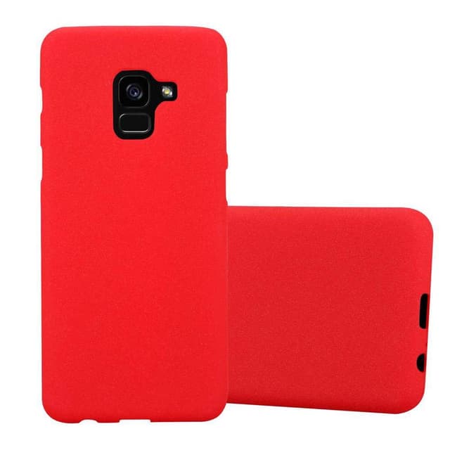 Skal Samsung Galaxy A8 2018 Fodral Case (Röd)