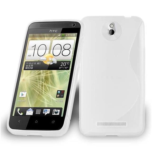 HTC Desire 501 Skal Fodral Case (Transparent)
