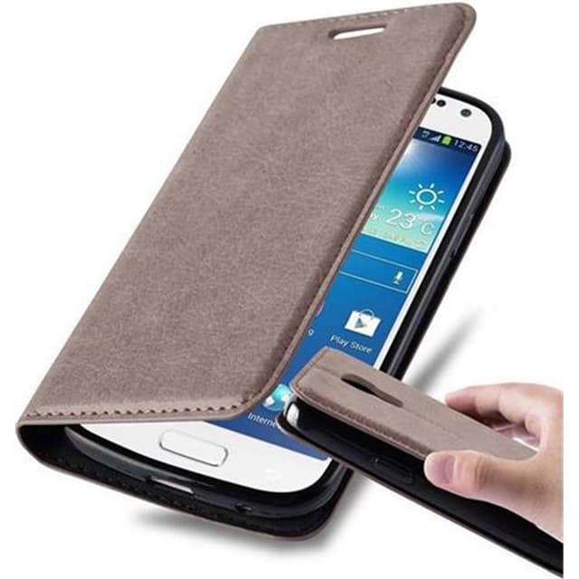Samsung Galaxy S4 MINI Cover Etui Case (Brun)