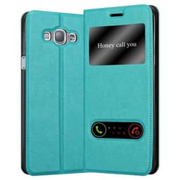 Lompakkokotelo Samsung Galaxy A8 2015 Case (Turkoosi)