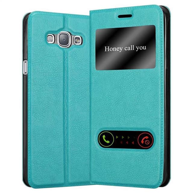 Lompakkokotelo Samsung Galaxy A8 2015 Case (Turkoosi)
