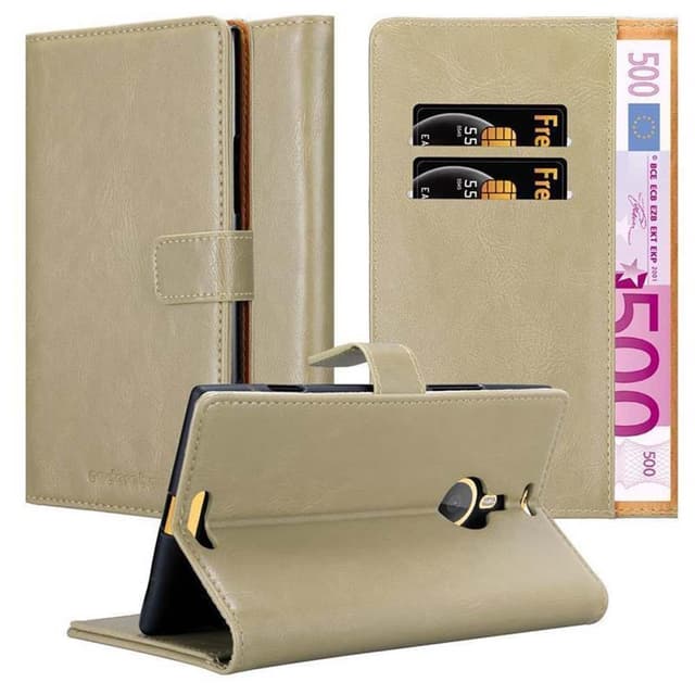 Nokia Lumia 1520 lommebokdeksel etui (brun)