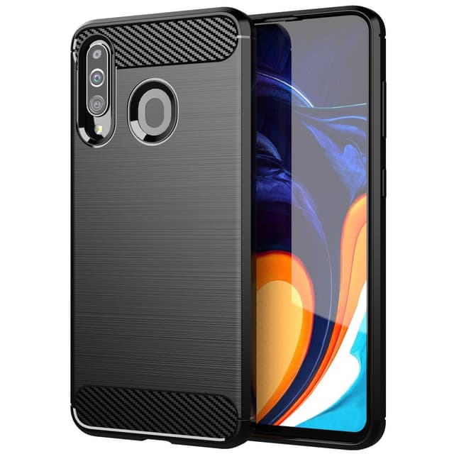 Samsung Galaxy A20s Skal Fodral Case (Svart)