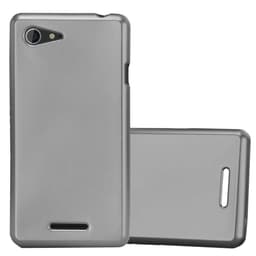 Sony Xperia E3 Suojakuori Kotelo (harmaa)