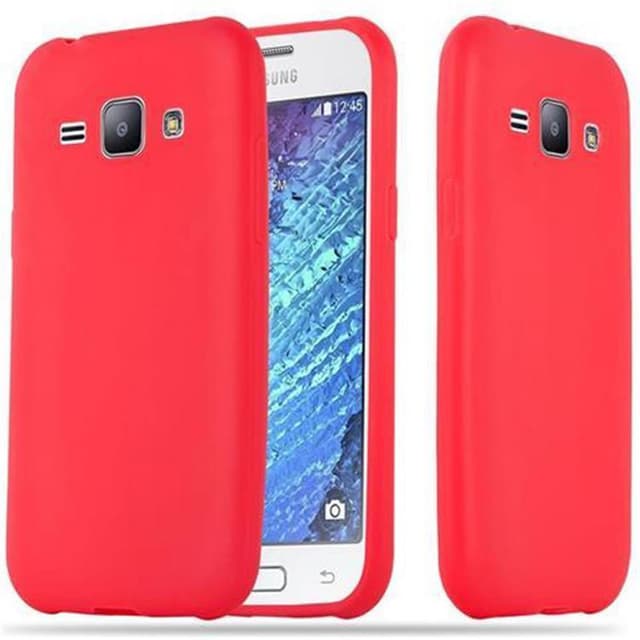 Skal Samsung Galaxy J1 2015 Fodral Case (Röd)